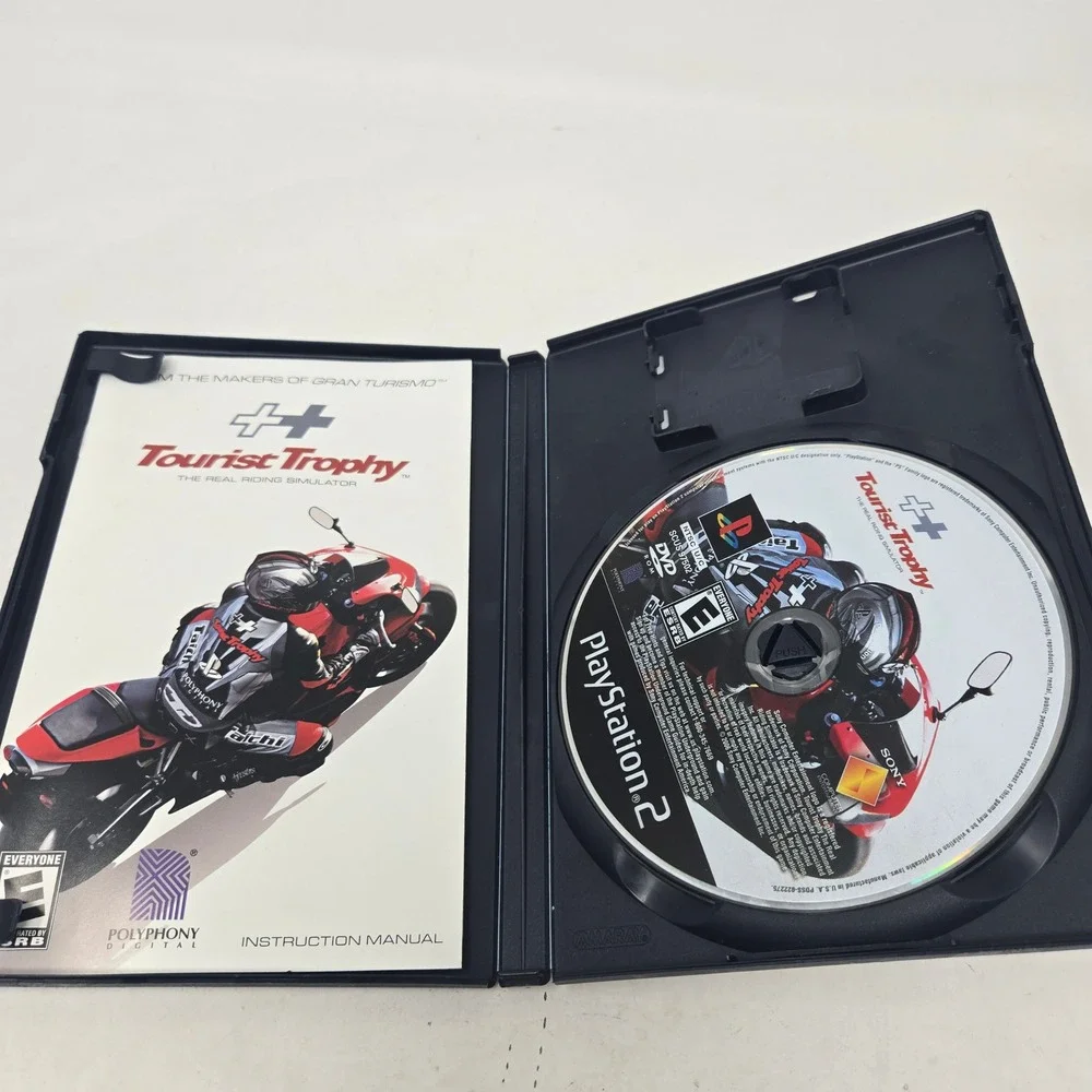 Tourist Trophy‎ The Real Riding Simulator Sony PlayStation 2 PS2 2006 CIB